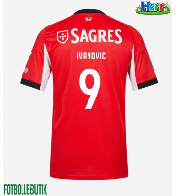Benfica Franjo Ivanovic #9 Hemmatröja 2025-26 Kortärmad